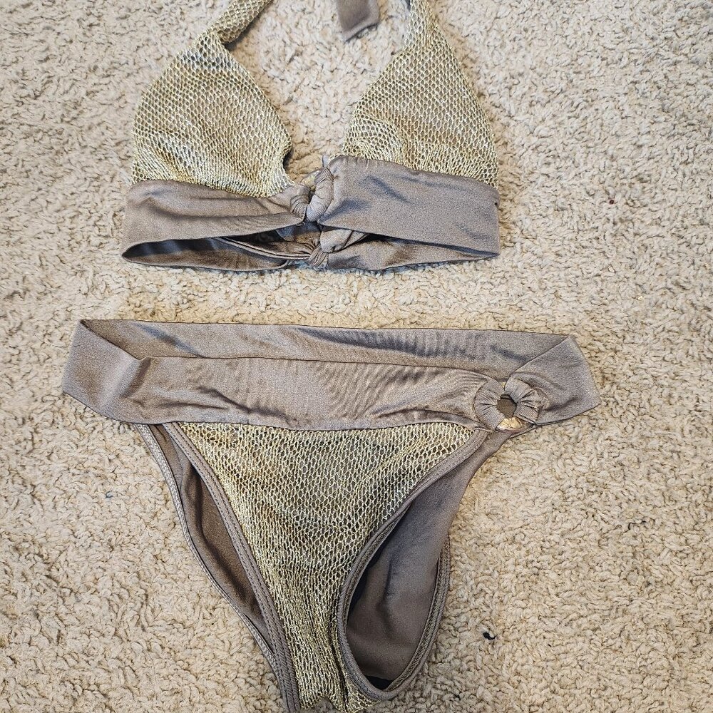 Guess? Bronze and Gold Bikini